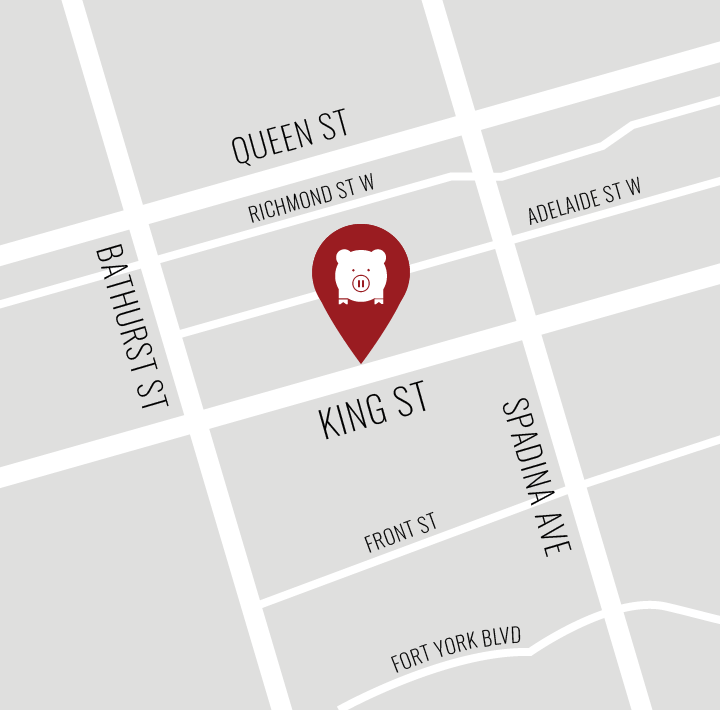 Map of Porchetta & Co. (King St West location)